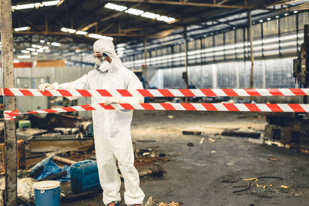 Professional Biohazard technician working in Salem, NH
